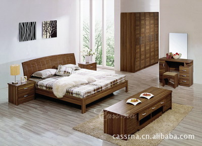 鑫隆祥9207浅胡桃系列卧房套间 典雅风尚，打造舒适睡眠空间